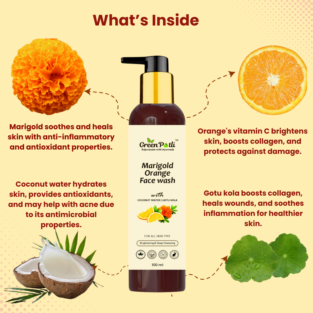 Marigold Orange Facewash