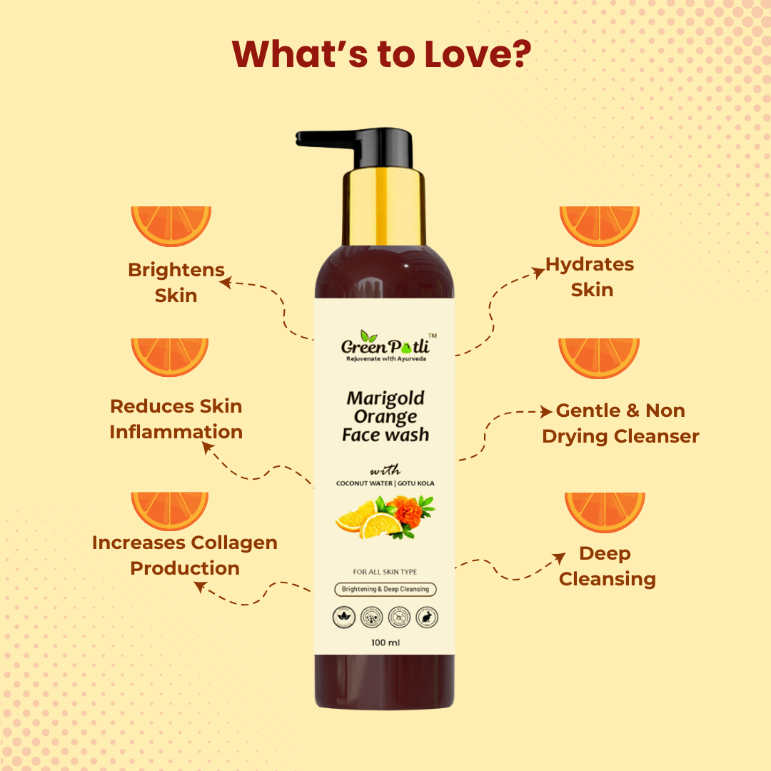 Marigold Orange Facewash